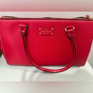 Kate Spade Vibrant Red Satchel